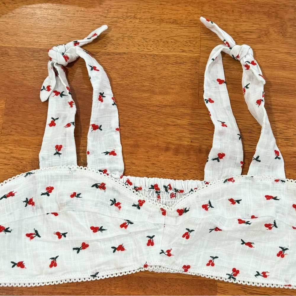 New with Tags Free People cherry blossom bralette